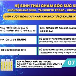 Bào tử lợi khuẩn Intest Hỗ trợ giảm triệu chứng rối loạn tiêu hóa do loạn khuẩn đường ruột