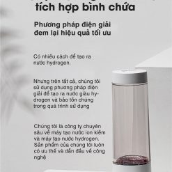 Máy tạo nước hydrogen dạng cầm tay tích hợp bình chứa Biontech, model: BTH-101T