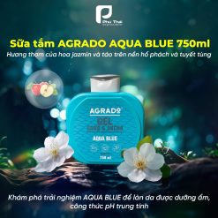 Sữa tắm Agrado hương Aqua Blue