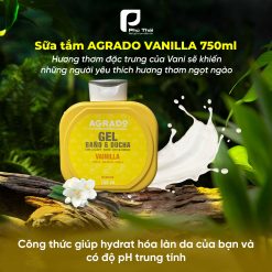 Sữa tắm Agrado hương Vanilla