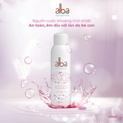 Xịt khoáng chống hăm cho bé Alba 150ml