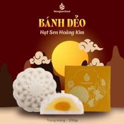 Hộp lẻ Bánh Dẻo Hạt Sen Hoàng Kim 1 Trứng 200g