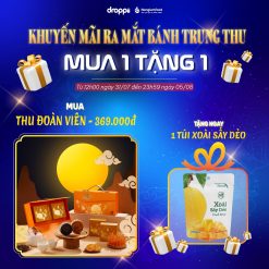 Bánh Trung Thu 2024 - Thu Đoàn Viên (hộp 2 bánh 1 trà)