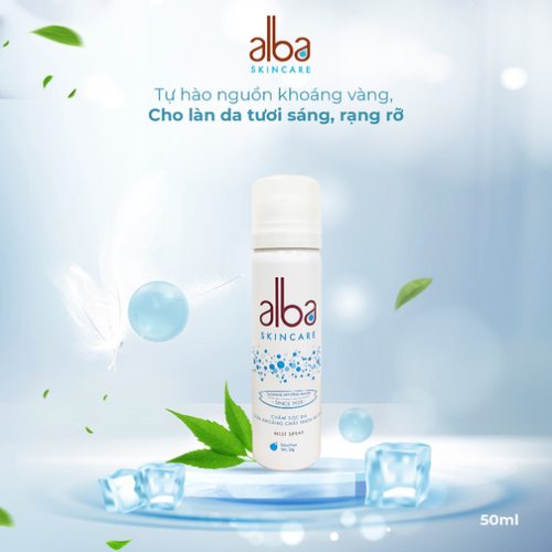 Xịt khoáng chăm sóc da giàu khoáng chất thiên nhiên Alba Skincare 50ml