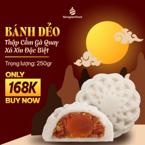 Bánh Dẻo Hạt Sen Hoàng Kim 1 Trứng 200g