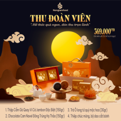 Bánh Trung Thu 2024 - Thu Đoàn Viên (hộp 2 bánh 1 trà)