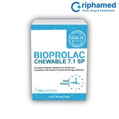 Bioprolac chewable 7.1 SP (Hộp 30 viên)